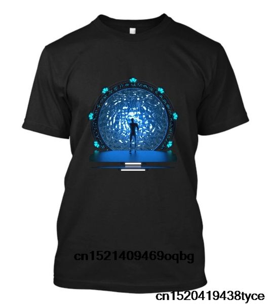 

2018 summer t shirt fashion new stargate portal movie sg-1 atlantis tv serie stargate t shirt