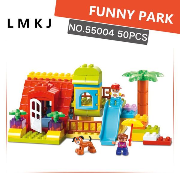 

gifts christmas children animals toys for compatible with dog building park duploed funny diy kids slide educational blocks qyllem mywjqq