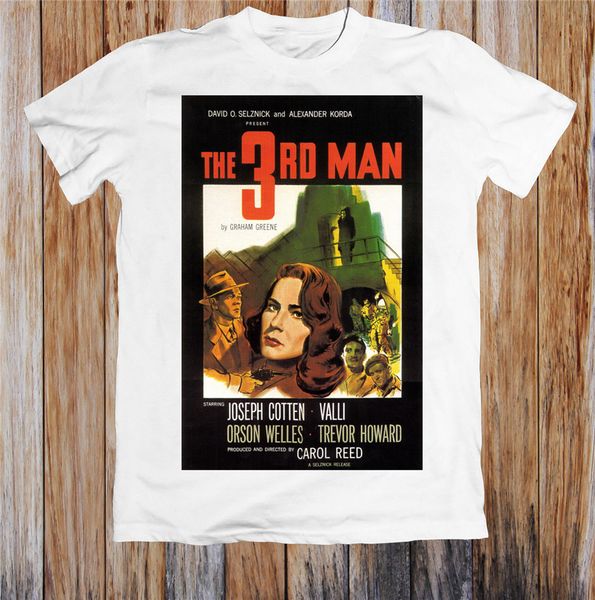 

the third man 1940s retro movie poster t shirt new trends tee shirt