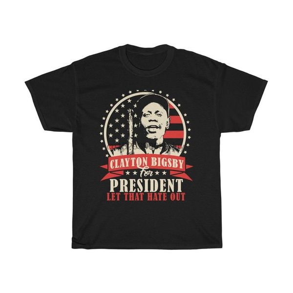 

dave chappelle clayton bigsby for president shirt ultra cotton tee