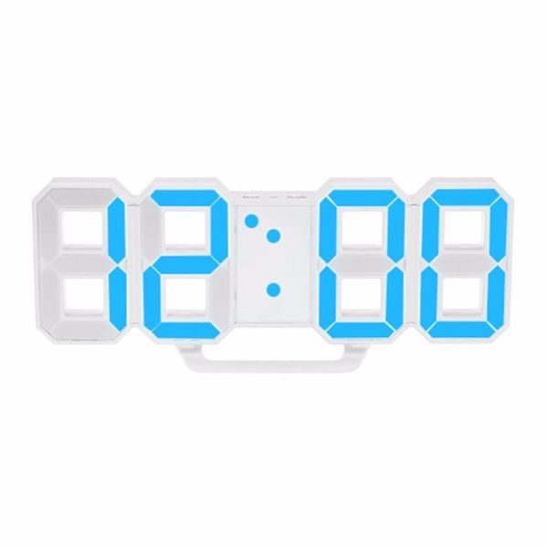 

desk & table clocks modern design large size digital led wall clock watch unique vintage home decoration timer alarm