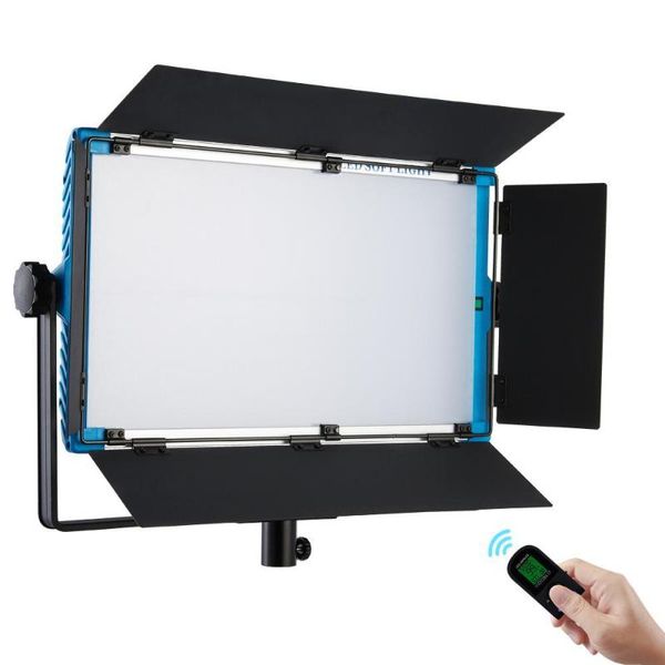 

100w yidoblo a-2200bi led video lighting dmx panel ultra bright warm & cold professional studio pgraphy continue lighting