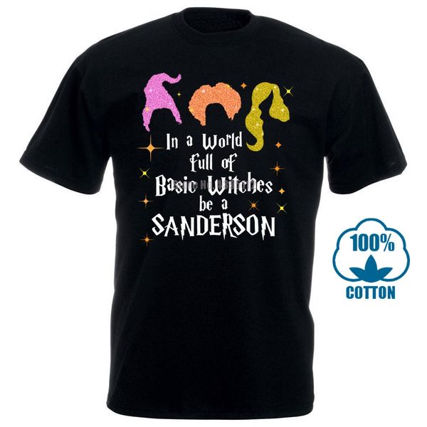 

hocus pocus in a world full of basic witches be a sanderson tee shirt 010466