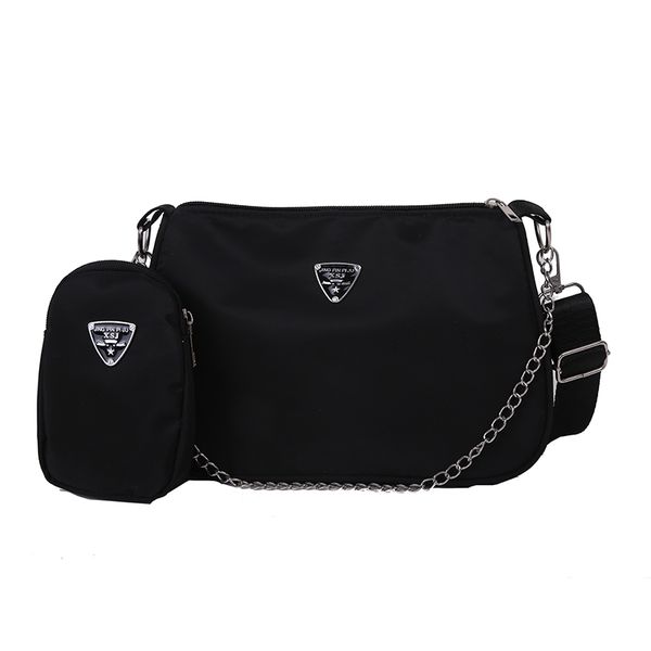 

nylon hobos canvas crossbody bags shoulder bag fashion chain chest pack purs