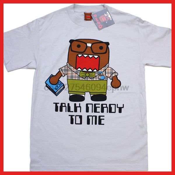 

domo kun t-shirts - talk nerdy 4 size-s m l xl