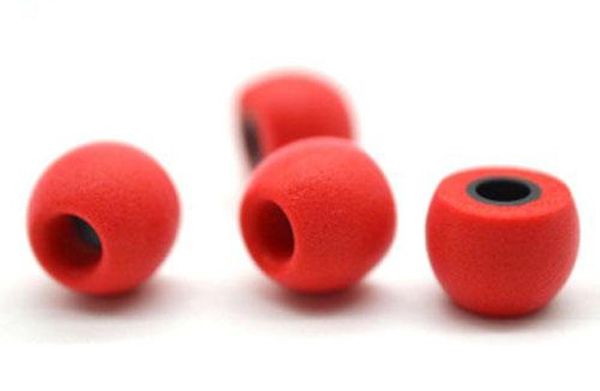 

heap earphone accessories 4pcs /2pair.anjirui ts400 m 4.9mm 12.5mm insulation foam tips for in-ear earphone headset earphones enhanced ba