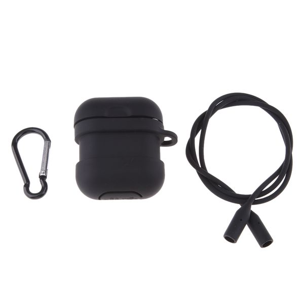 

силиконовый защитный чехол обложка protector anti-потерянная ремень для apple airpods