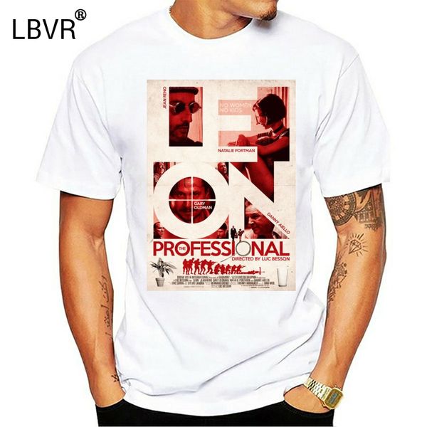 

leon professional retro movie poster t shirt tee shirt