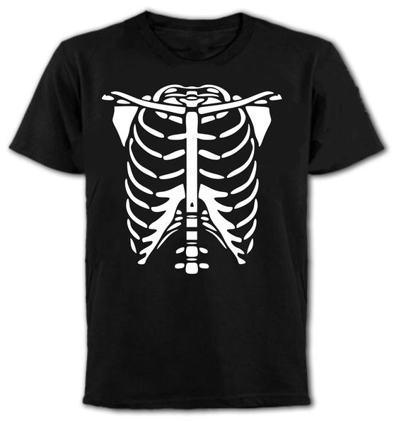 

t shirt 2019 new men fashion solid t shirt torso skeleton t-shirt, halloween,gothic party, demon t shirts for sale