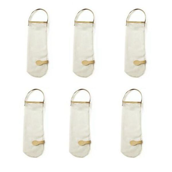 

storage bags 6pcs kitchen gadgets portable reusable garlic potato mesh fruit and vegetable accessories
