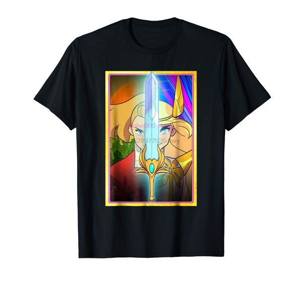

brand men shirt dreamworks she ra adora character split t shirt
