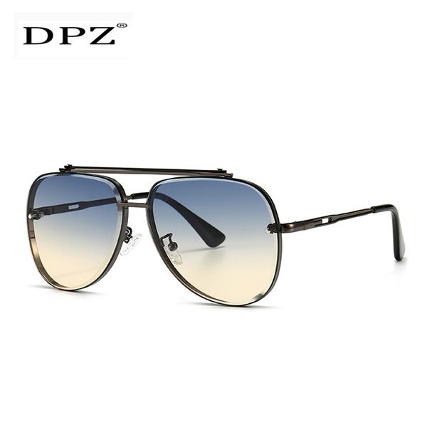 

2020 fashion classic mach style gradient sunglasses cool men vintage brand design aviation uv400 sun glasses, White;black