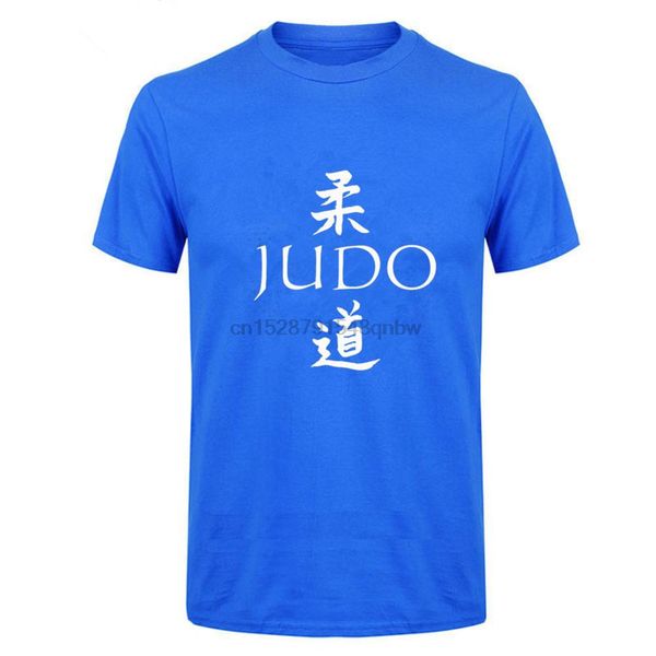 

summer print judo karate way t shirt mens clothing male casual o-neck shirts cool tees