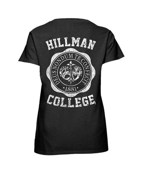 

the goozler hillman back print v2 - ladies t-shirt