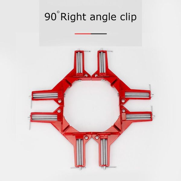

professional hand tool sets 4pcs multifunction 4 inch 90 degree right angle clip picture frame corner clamp mitre clamps holder woodworking