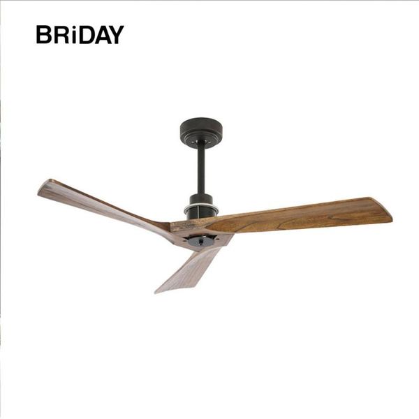 

electric fans 60 inch solid wood ceiling fan without light with remote control creative living room dining loft lamp dc frequency wooden