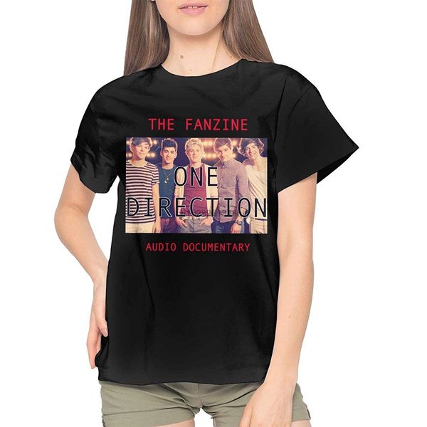 

one direction the fanzine woman's leisure round neck short sleeve t-shirt