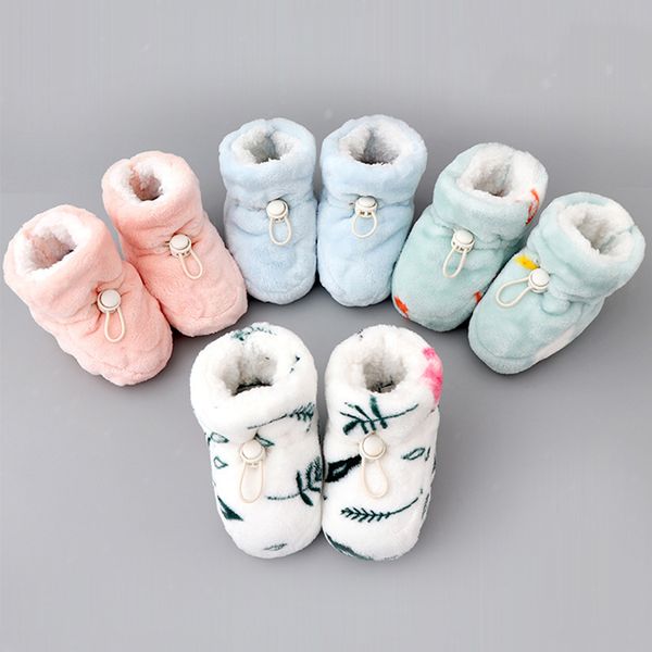 

warm design baby girls boys toddler first walkers baby shoes soft slippers cute shoes winter warm