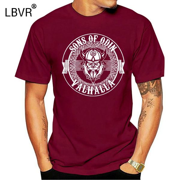 

sons of odin valhalla viking norse thor loki tshirt t shirt mens kids 0824 retro tee shirt