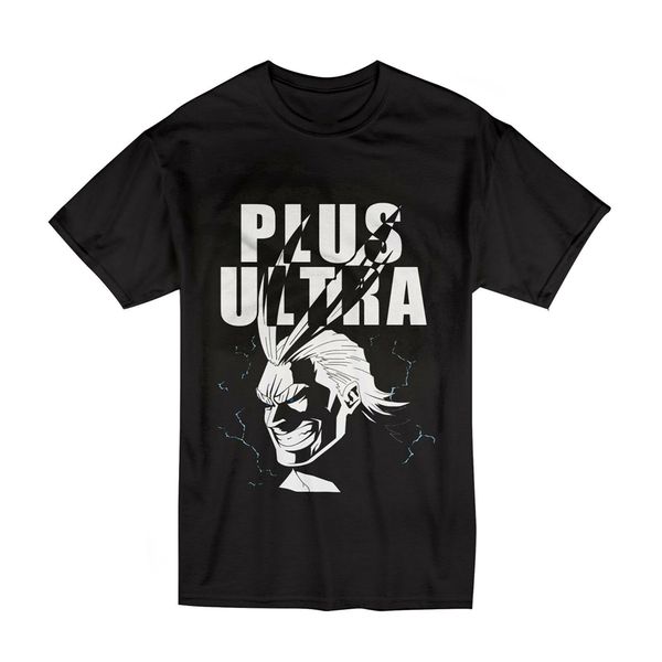 

new plus ultra t-shirt size s-2xl black color loose size ajax tee shirt