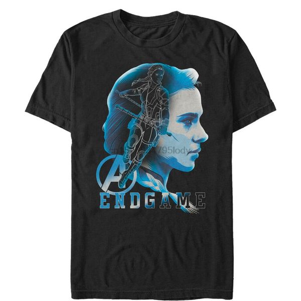 

endgame black widow profile mens graphic t shirt