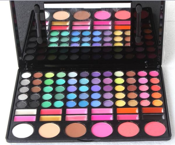 

wholesale make-up 78 - color eye shadow combo lip gloss nude eye shadow