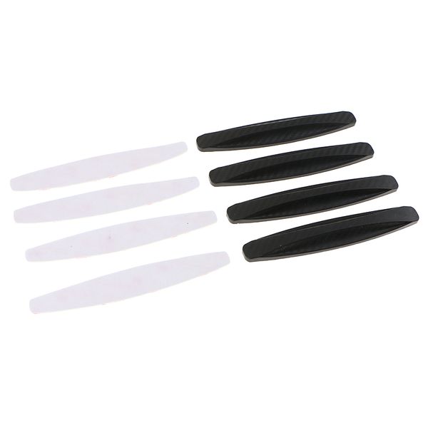 

4x anti-collision trim carbon fiber car door guard strip scratch protector