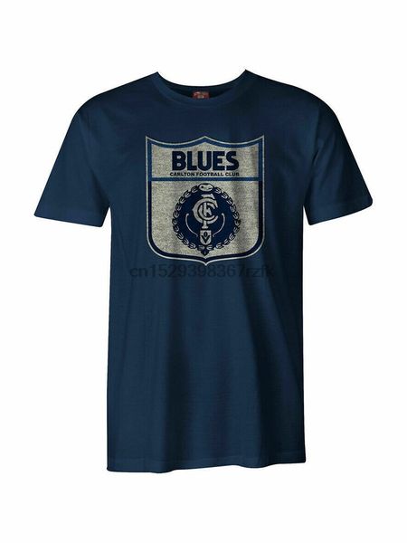 

carlton blues afl distressed retro t shirt sizes s-3xl bnwts