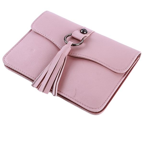 

ladies fashion fringed leather wallet shoulder messenger bags tassel belt envelope pocket solid phone buckle pocket