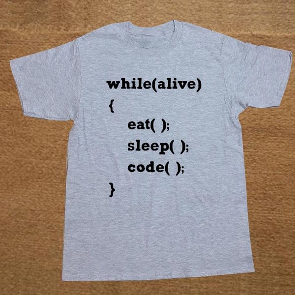 

a programmer life t shirt men youth short sleeve 100% cotton t-shirt plus size tee shirt male clothing camisetas