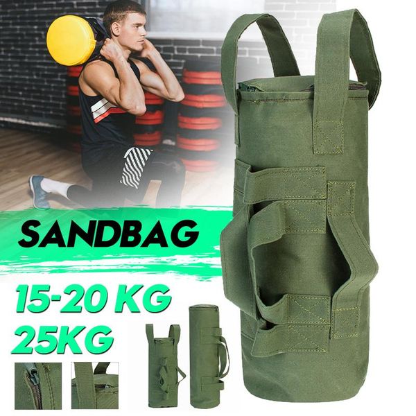

15-25kg weightlifting sandbag heavy sand bags sand bag power training body fitness equipment