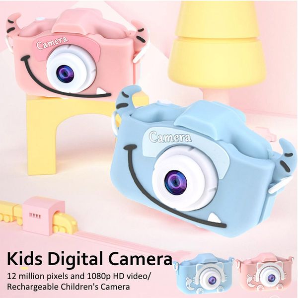 

digital cameras children take po camera portable video with 600 mah polymer lithium battery cute cartoon toys gift