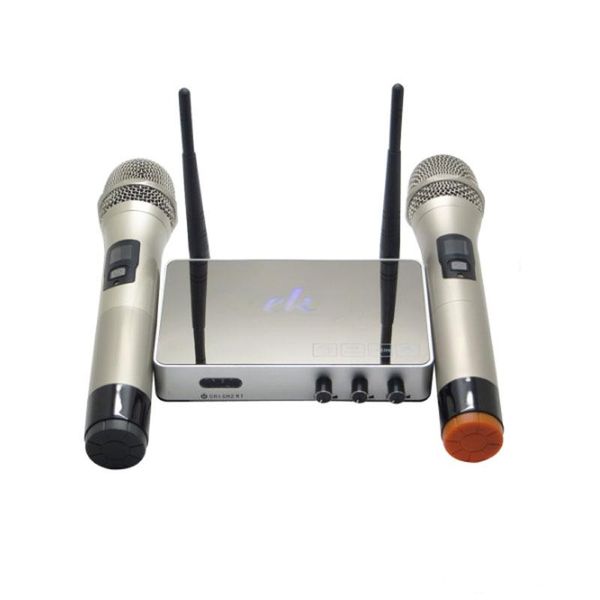

k5 wireless karaoke player professional uhf v4.0 microphone home car karaoke echo system singing microphone box