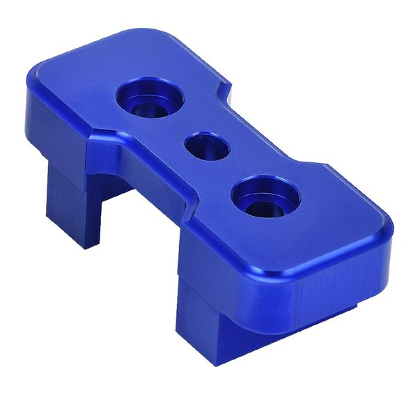 

insert billet transmission mount compatible for manual b8 chassis blue