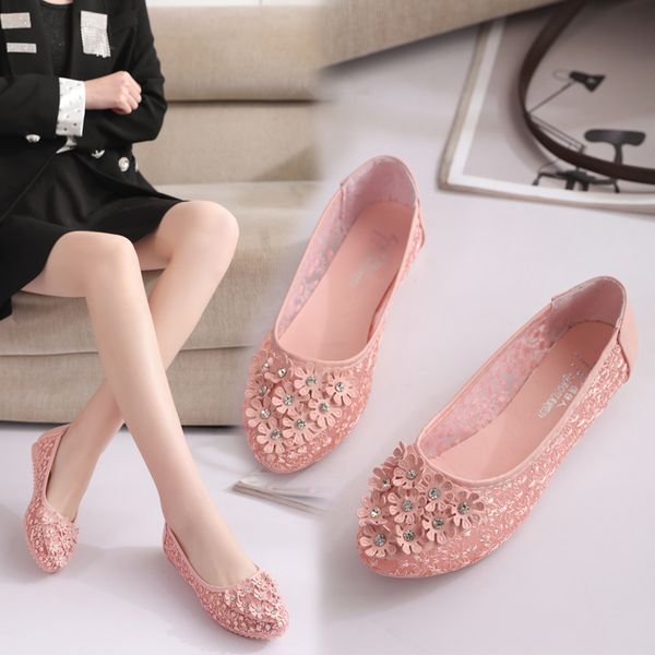 

breathable mesh upper single shoe 2020 summer new shoe comfortable soft sole a foot to wear the summer sandal of women's shoes, Black