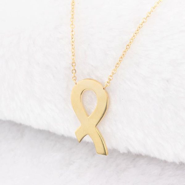 

stainless steel gold filled scarf pendant necklace korean fashion jewelry for women love knot rose gold choker friend gifts, Silver