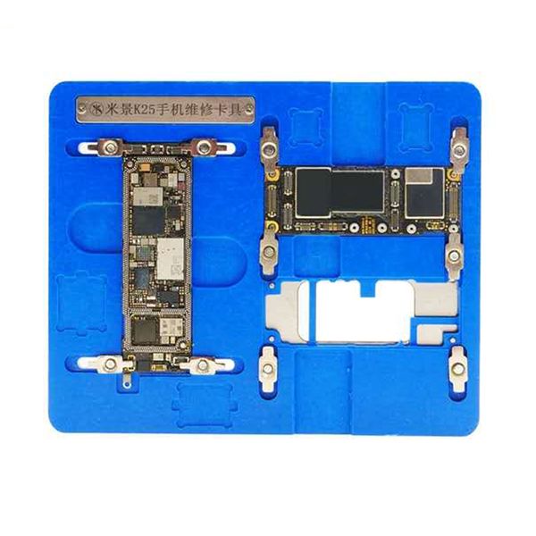 

mijing k25 motherboard fixture soldering repair holder fixture mj k25 for 11 11 pro a13 cpu welding repair tool