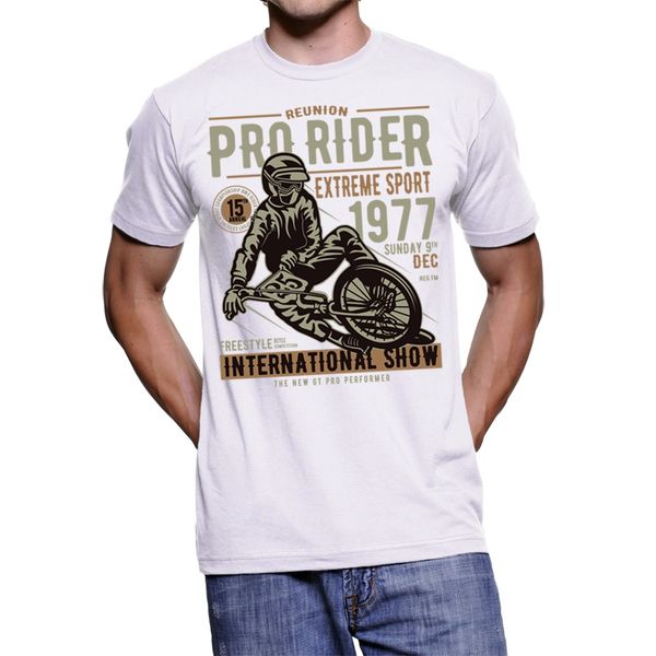 

2019 short sleeve cotton man clothing t - shirt uomo prorider t shirt