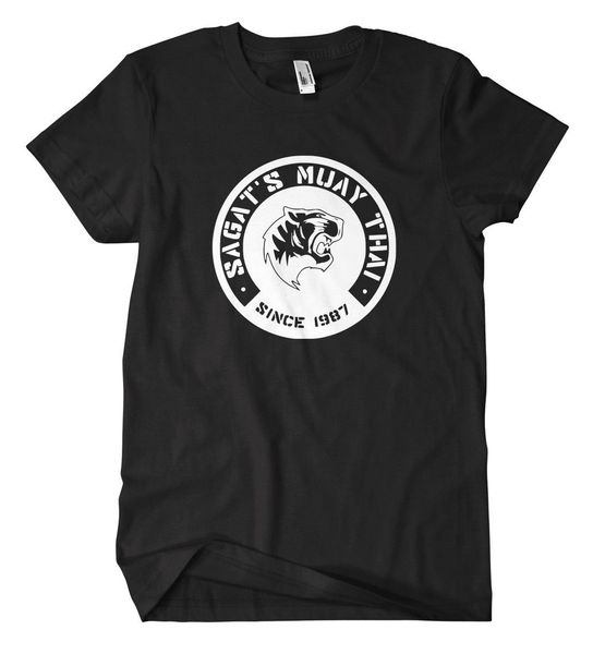 

2019 мода горячие продажи muay thai t-shirt spiel party gaming zocken fighter hadouken street fun футболка