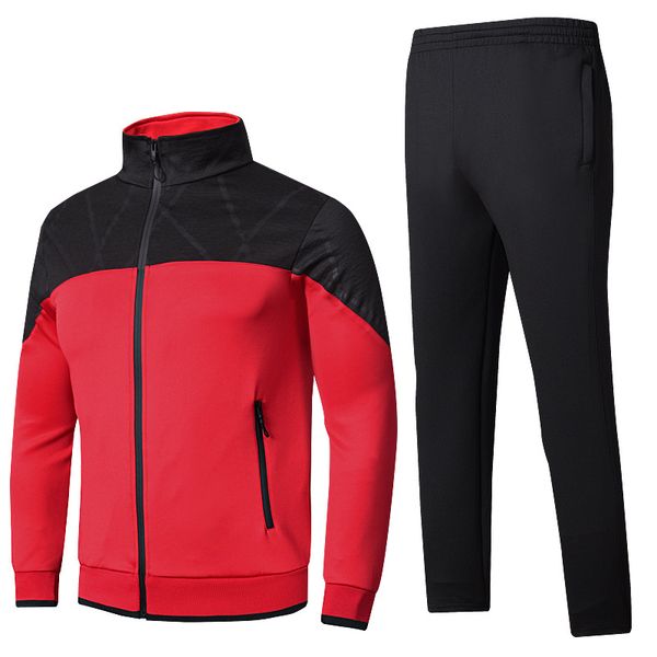 

men's sportswear fashion pure cotton spring and autumn classic fashion men's sportswear long-sleeved casual sports 3 colors men&#0, Gray