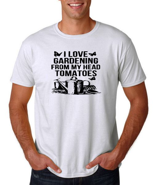 

t-shirt homme 2019 new cartoon i love gardening black t shirt ideas summer the new fashion for short sleeve t-shirts