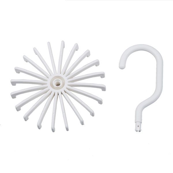 

twirl-a-tie tie rack/organizer, Blue;purple