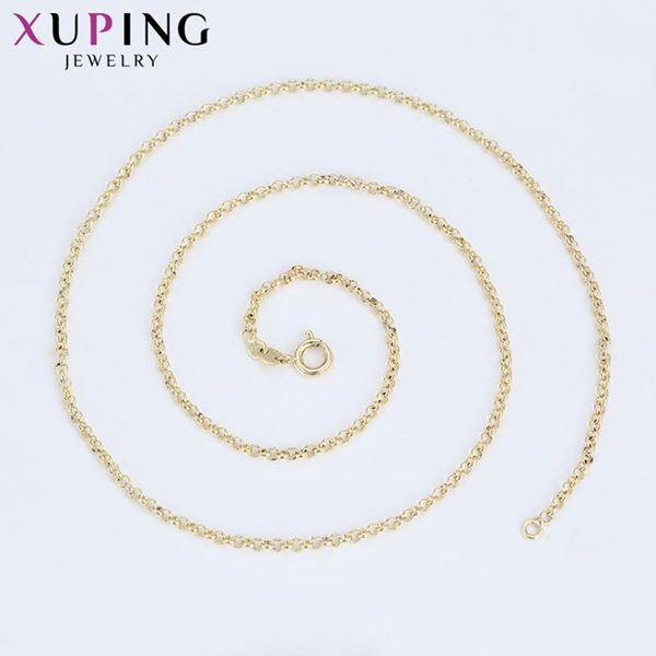 

chains xuping fashion jewelry for women birthday gifts necklace 45443, Silver