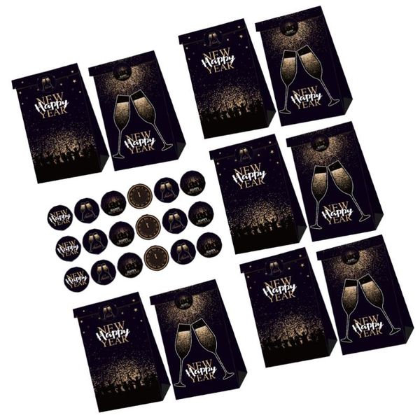 

1 set of paper pouch cookie classic candy pouch festival exquisite paper package