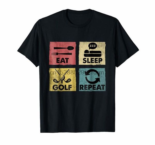 

eat sleep golf repeat t shirt for golf lovers 7986