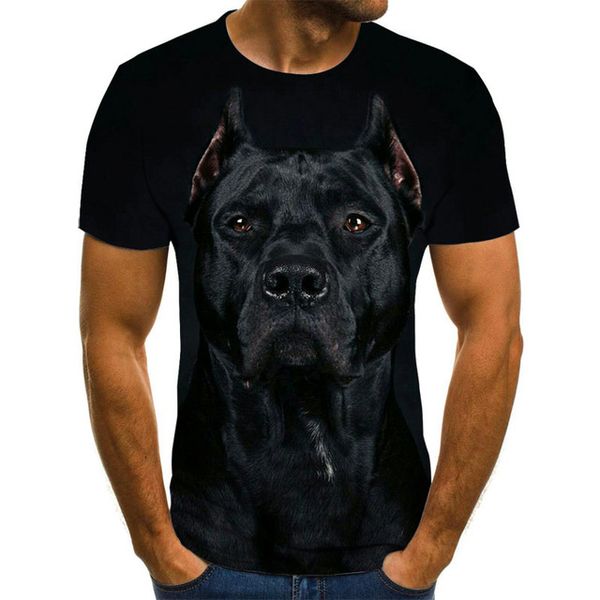 

dog creative pattern summer 3dt-shirts 3d print shirts hippie hippie horror men clothing