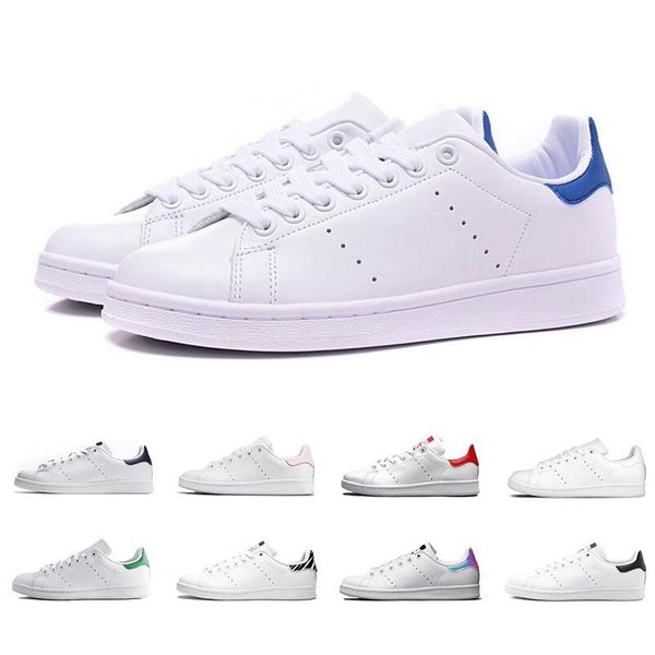 

designer shoes stan men women smith casual shoes white black green green red fashion sport shoes leather flat sneakers