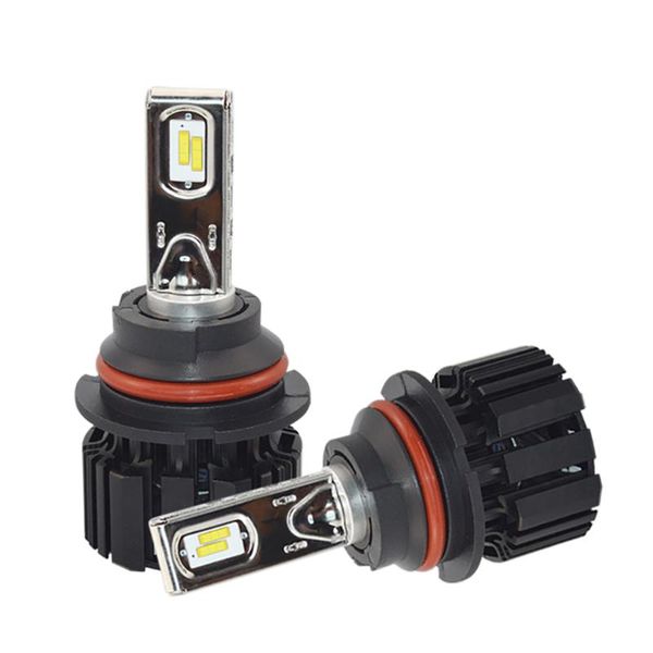 

p9 headlight bulb led 9004 h4 h7 h11 3 9006 9012 car headlight bulbs 6000k super bright automobile lamps 100w 13600lm headlamp