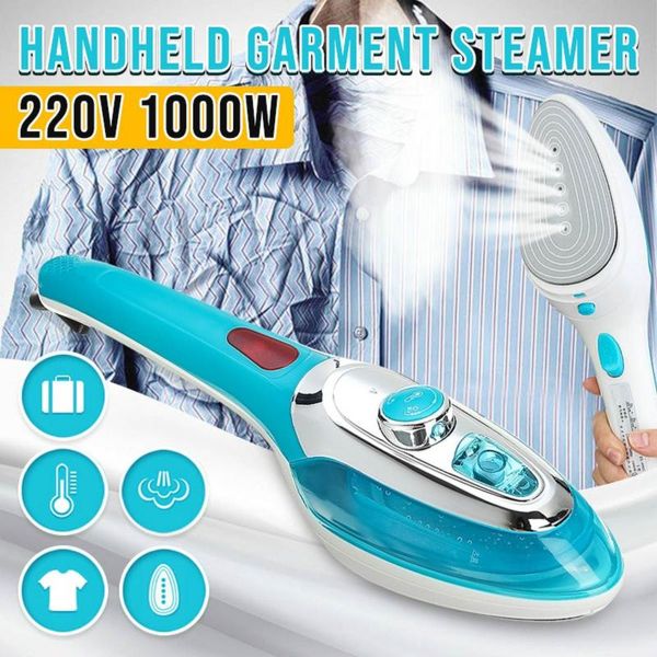 

portable handheld travel iron garment steamer home clothes electric iron steam brush fabric laundry ironing machine 220v 1000w