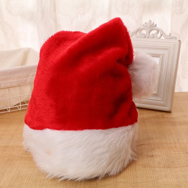 

daily decorations and gifts high-end gold velvet plush christmas christmas hat santa claus hat 4xbdc